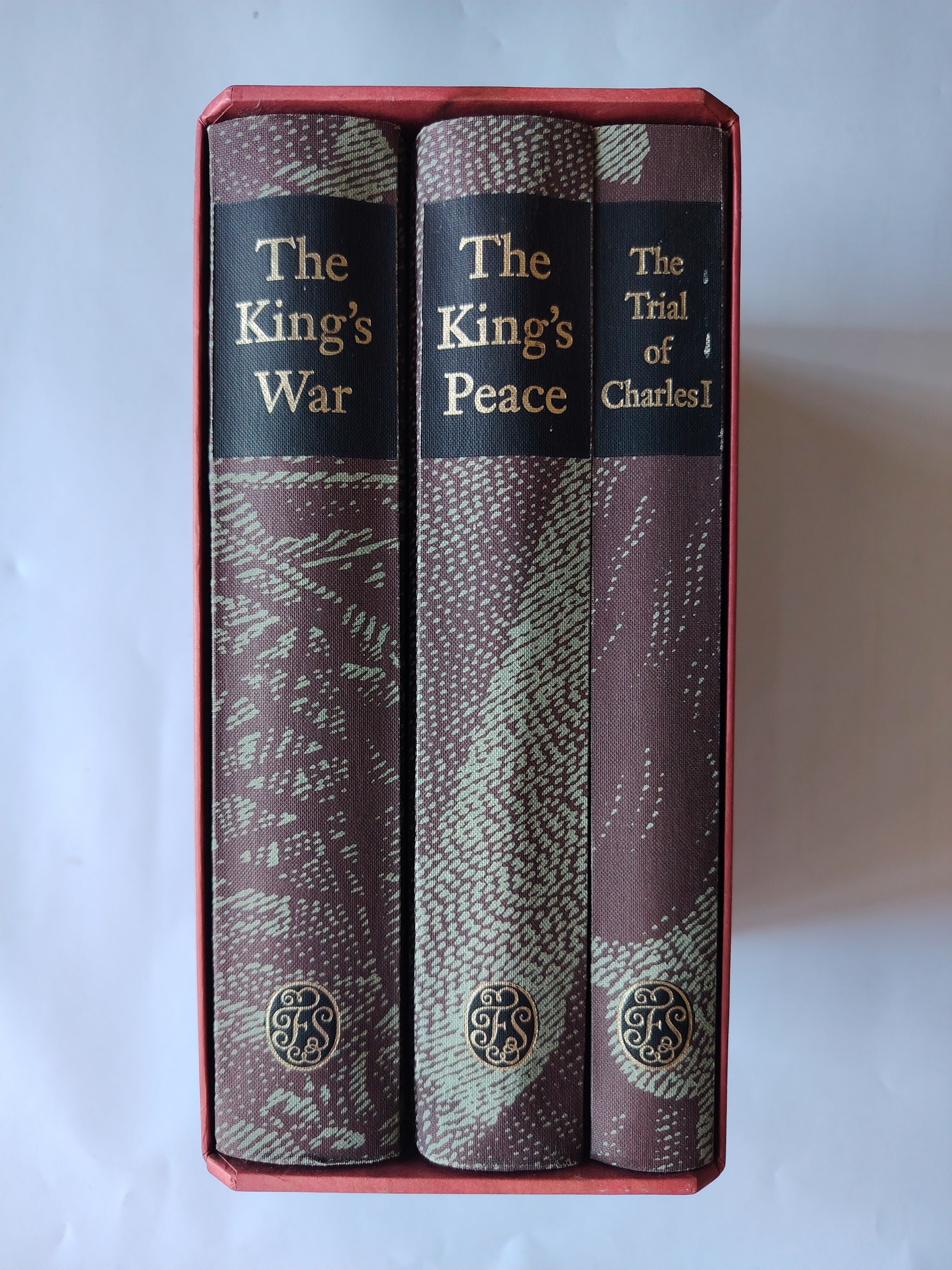 The English Civil War The Folio Society Books in Slipcase First Edition 2001 The King's Peace, The King's War, The Trial of Charles I