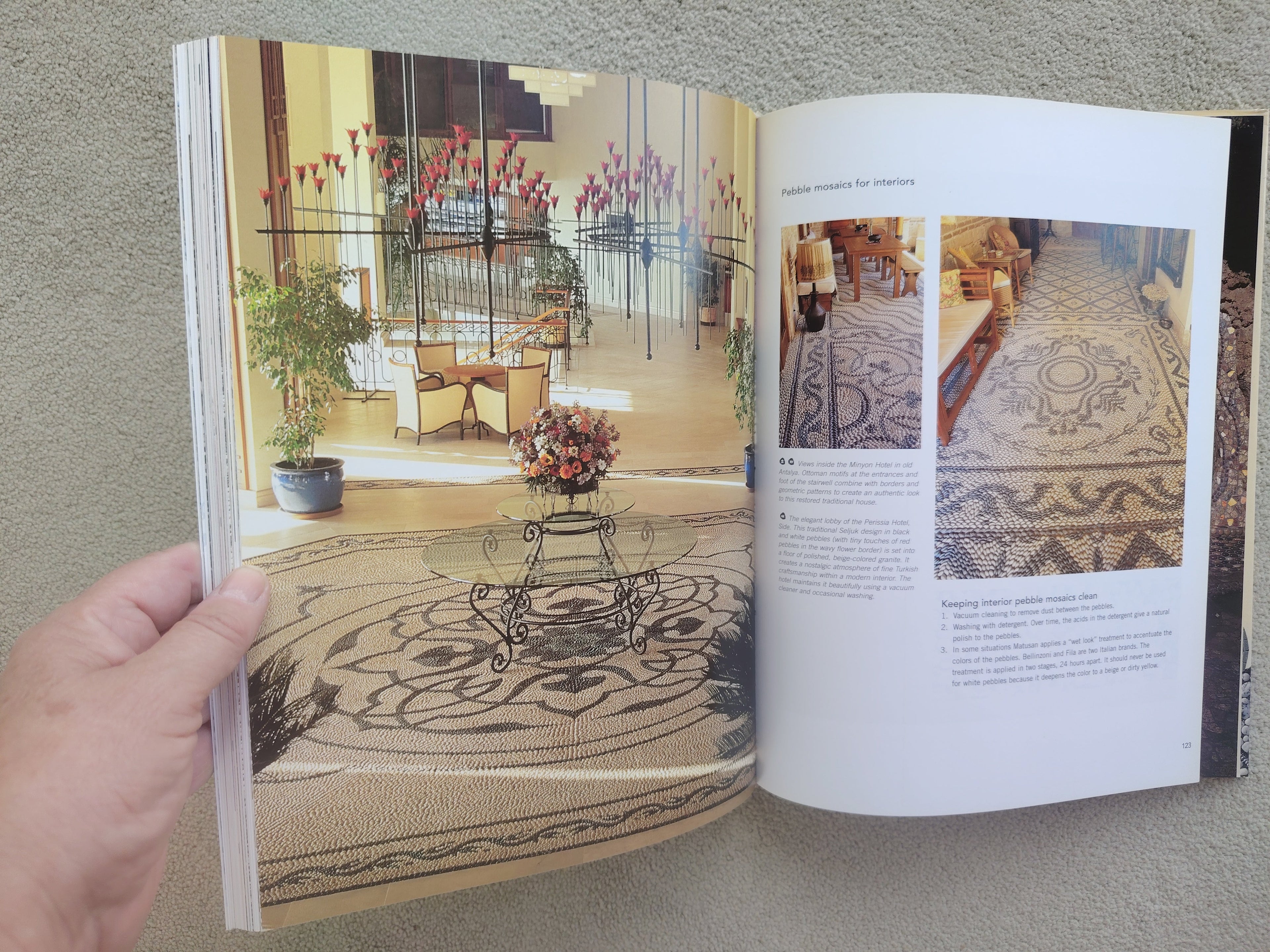 The Complete Pebble Mosaic Handbook by Maggy Howard Fully Illustrated Hardback Book from 2003