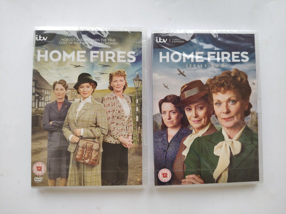 Homes Fires Series One and Two Brand New and Sealed DVDs ITV 2 x 2 Discs 6 Episodes 2015 and 2016
