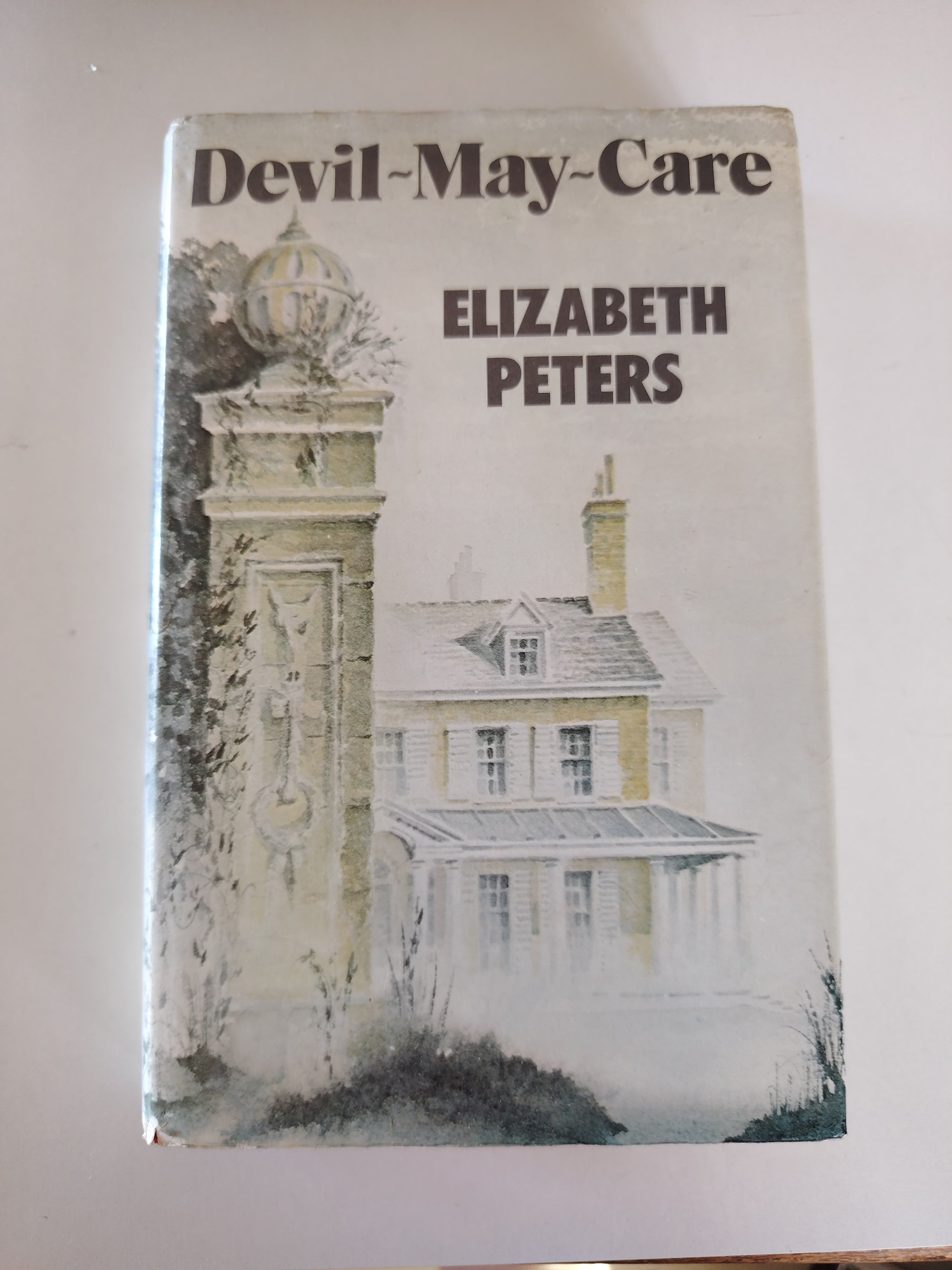Devil-May-Care by Elizabeth Peters The Romance Book Club 1979 Jacket Design by Michael Taylor