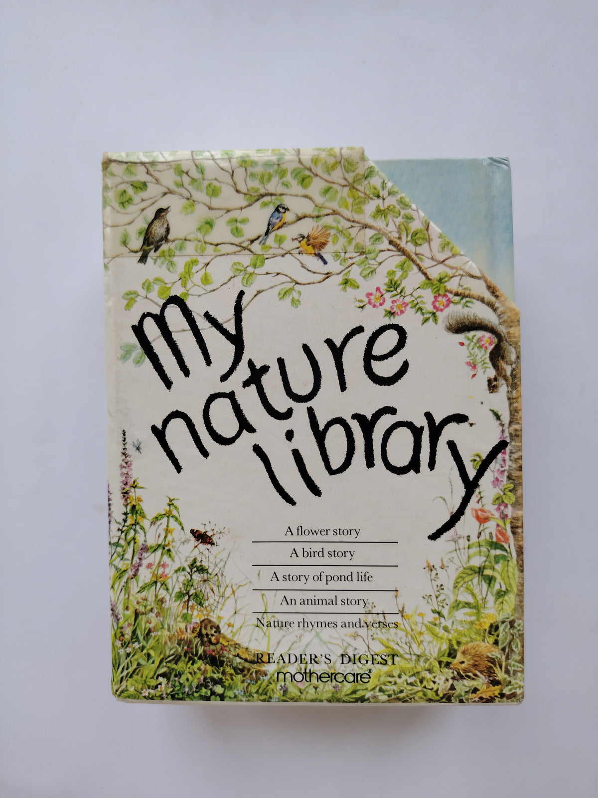 My Nature Library Reader's Digest and Mothercare Box Set of Five Small Illustrated Books in 1984