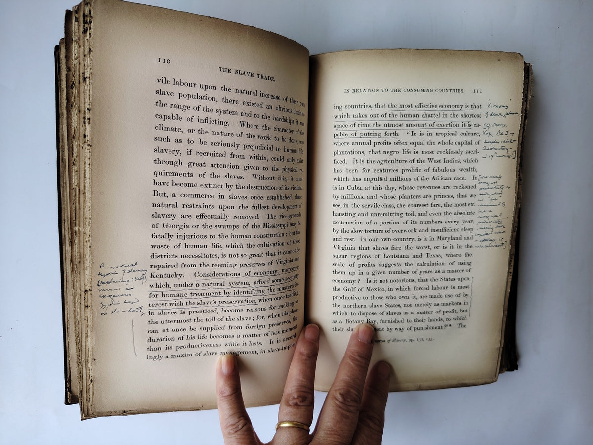 The Slave Power: its Character, Career & Probable Designs by J E Cairnes Published in 1862