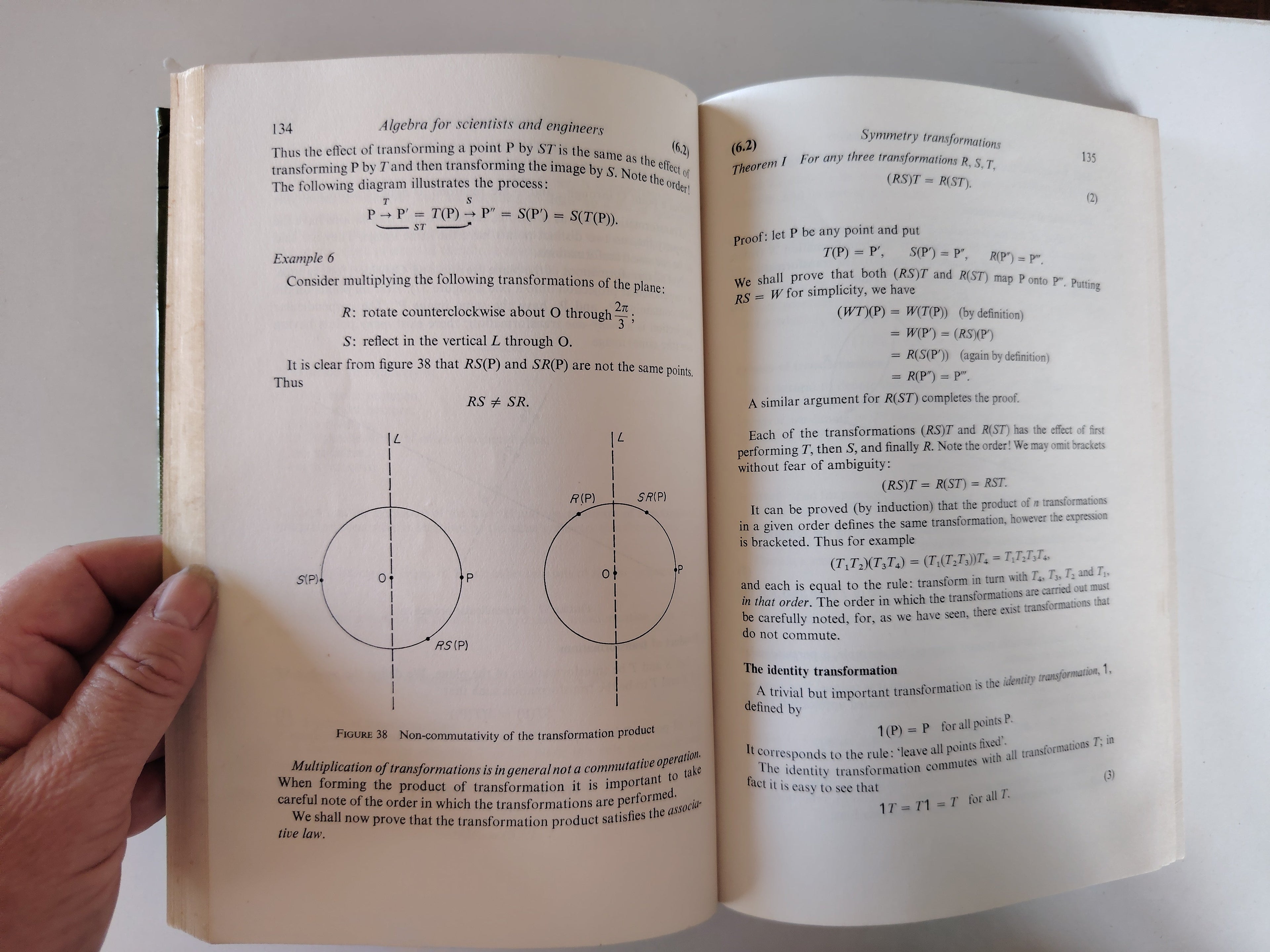 Algebra for Scientists and Engineers Hans Liebeck Ex Library Book from 1969 by John Wiley & Sons
