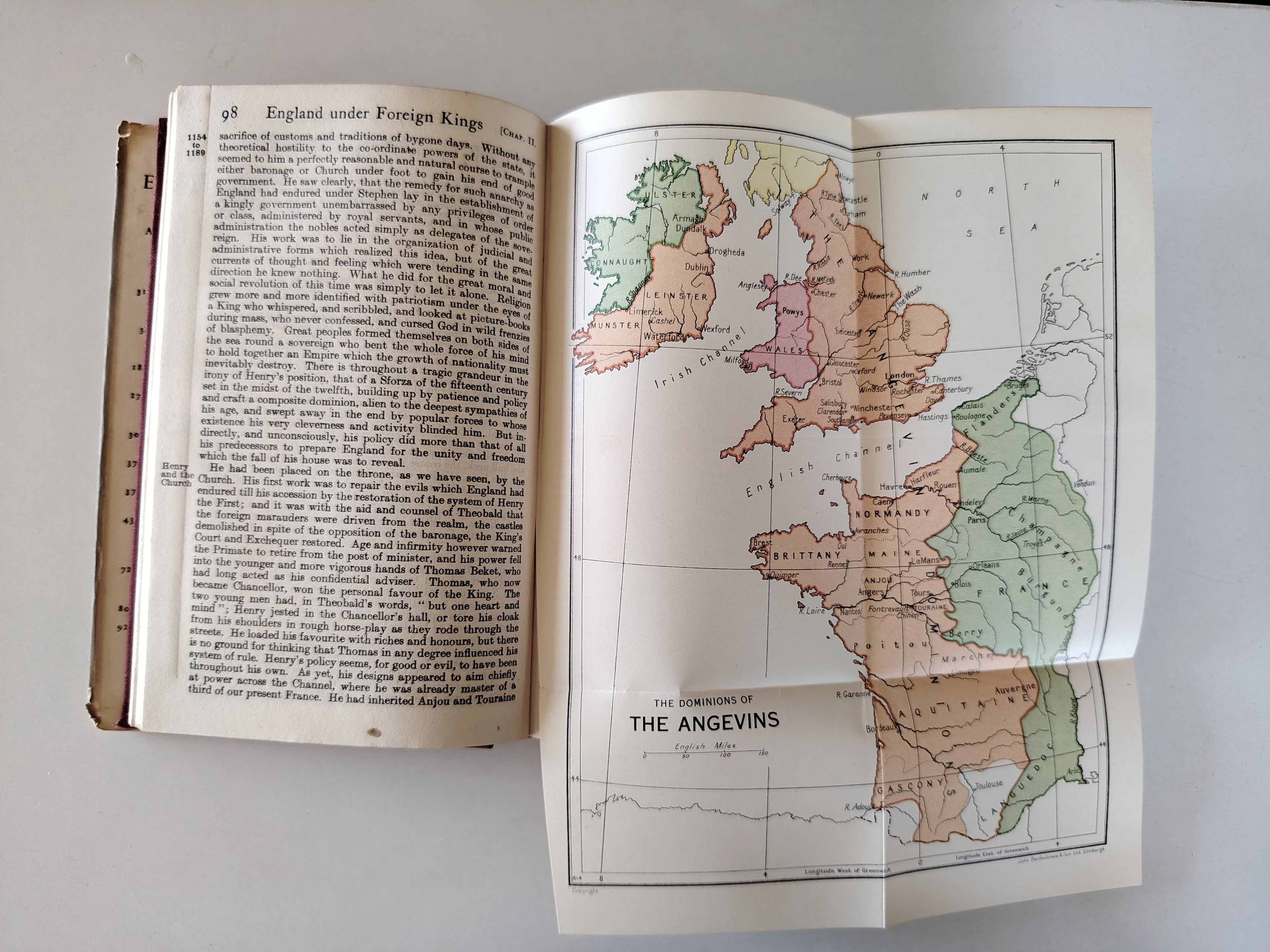 A Short History of The English People Volume One J R Green Everyman's Library 727 1947