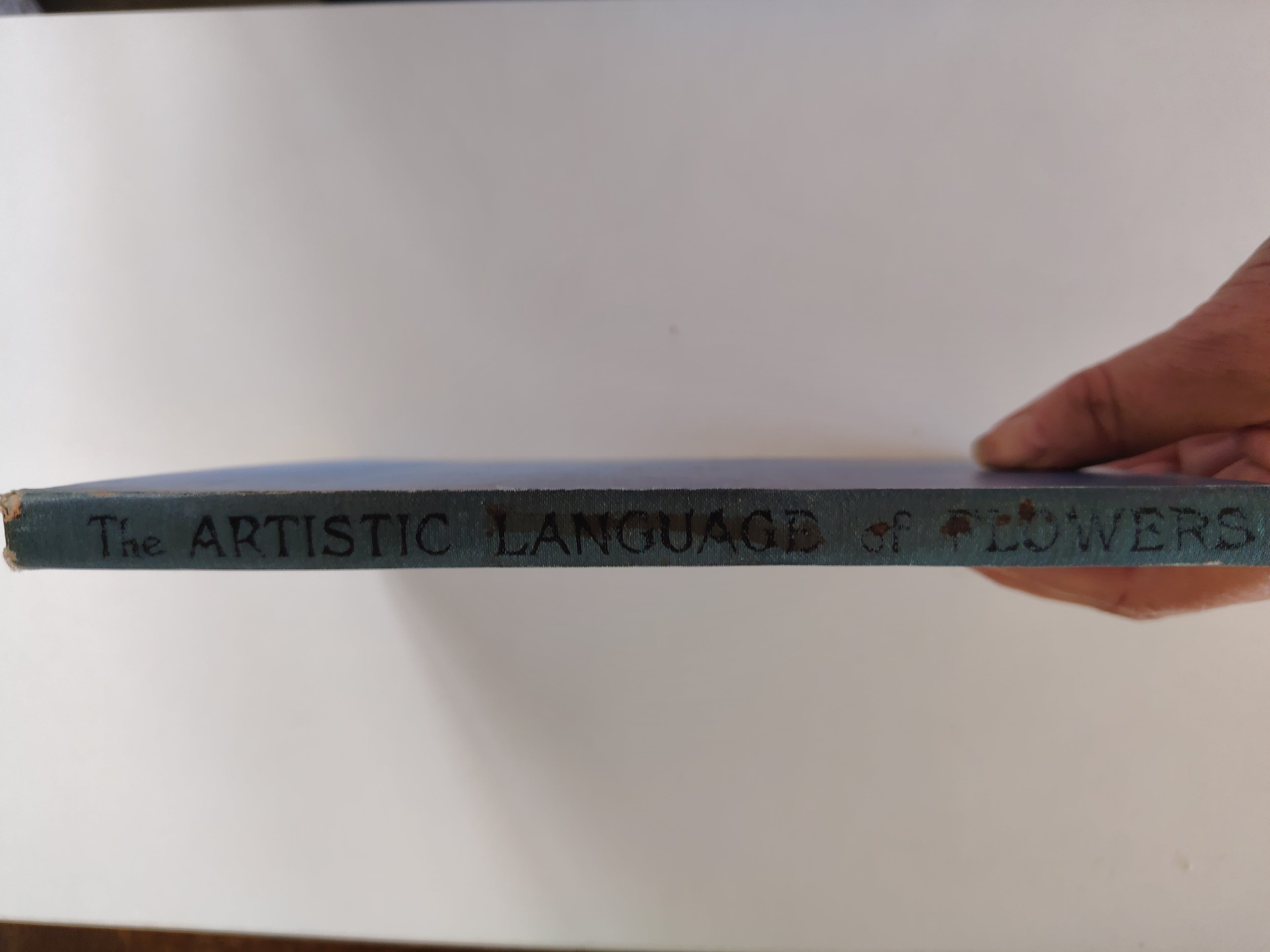 The Artistic Language of Flowers Undated believed to be 1888 Illustrated Book