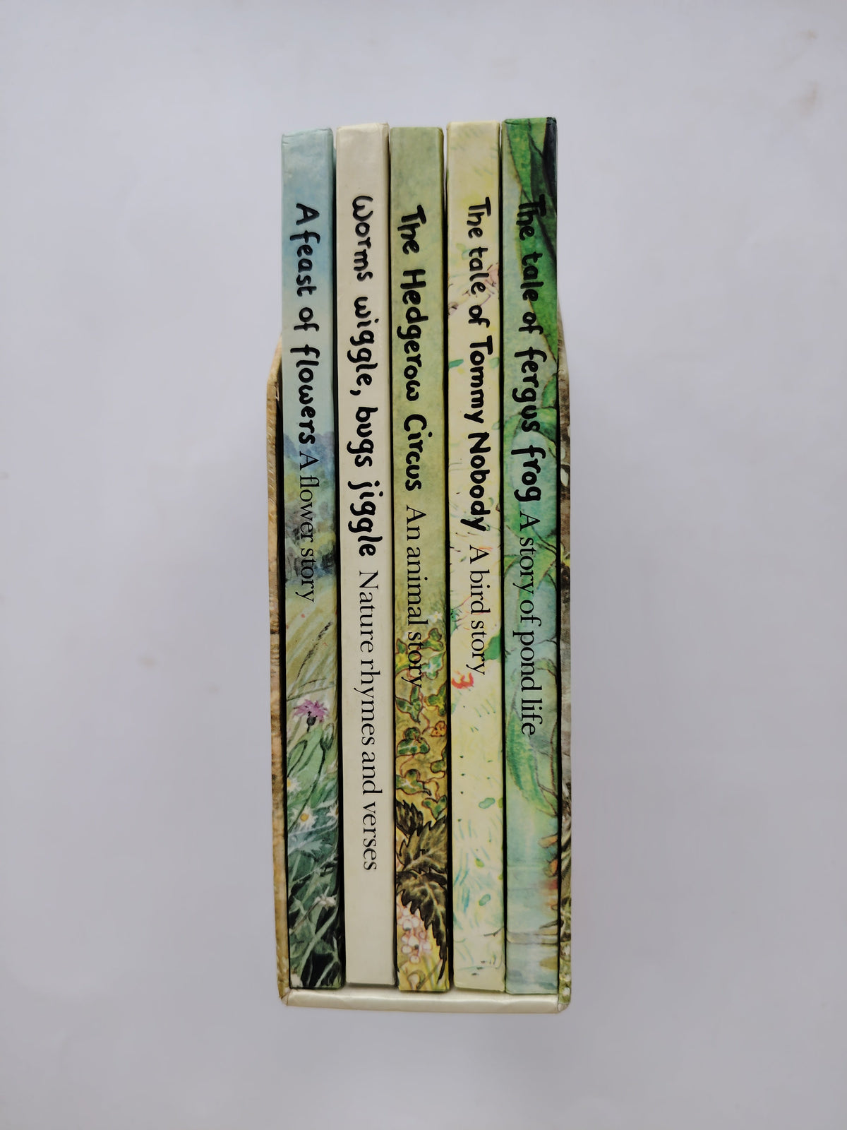 My Nature Library Reader's Digest and Mothercare Box Set of Five Small Illustrated Books in 1984