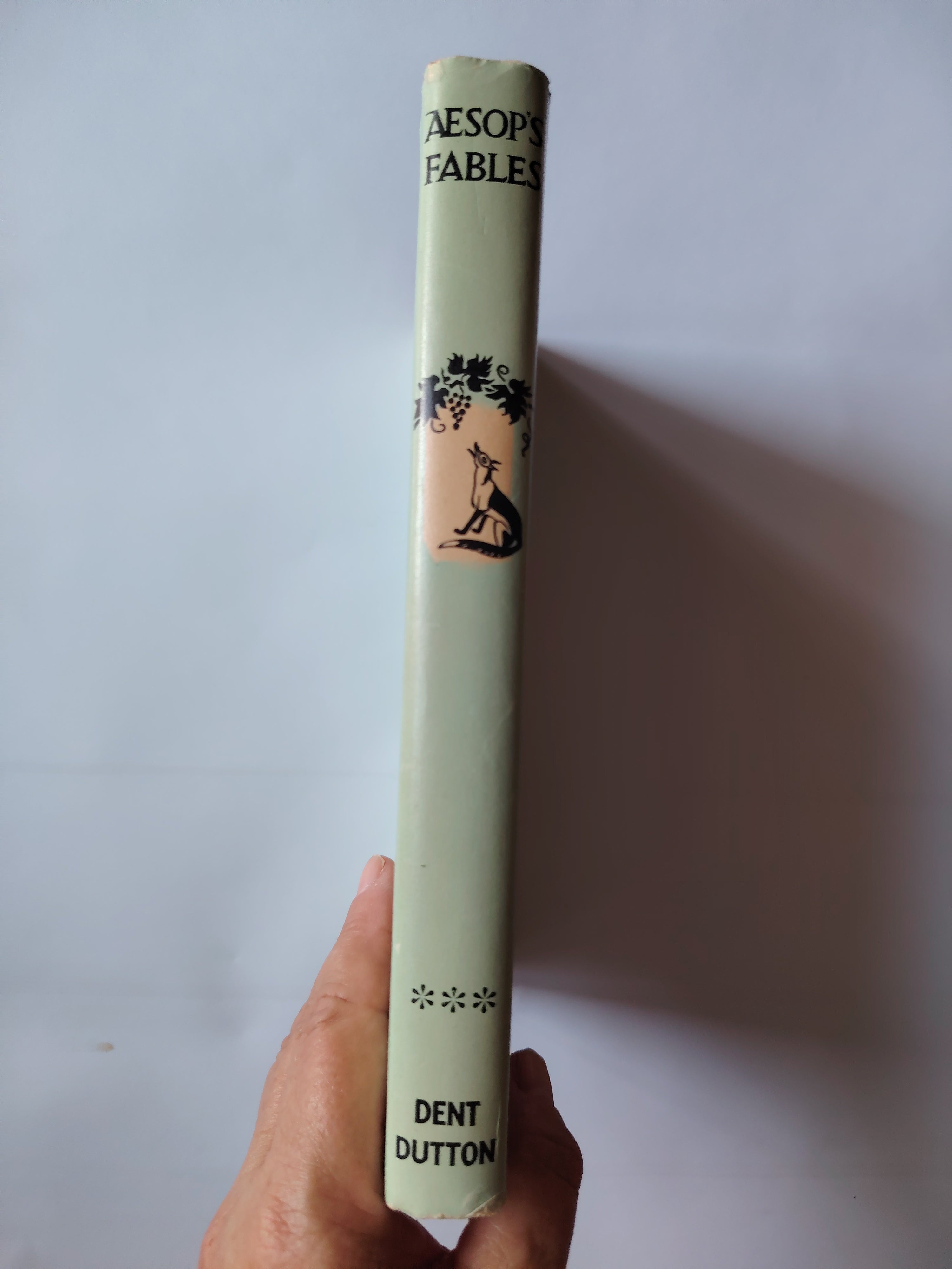 Aesop's Fables Illustrated by Joan Kiddell-Monroe 1967 Hardback Book with  Children's Illustrated Classics
