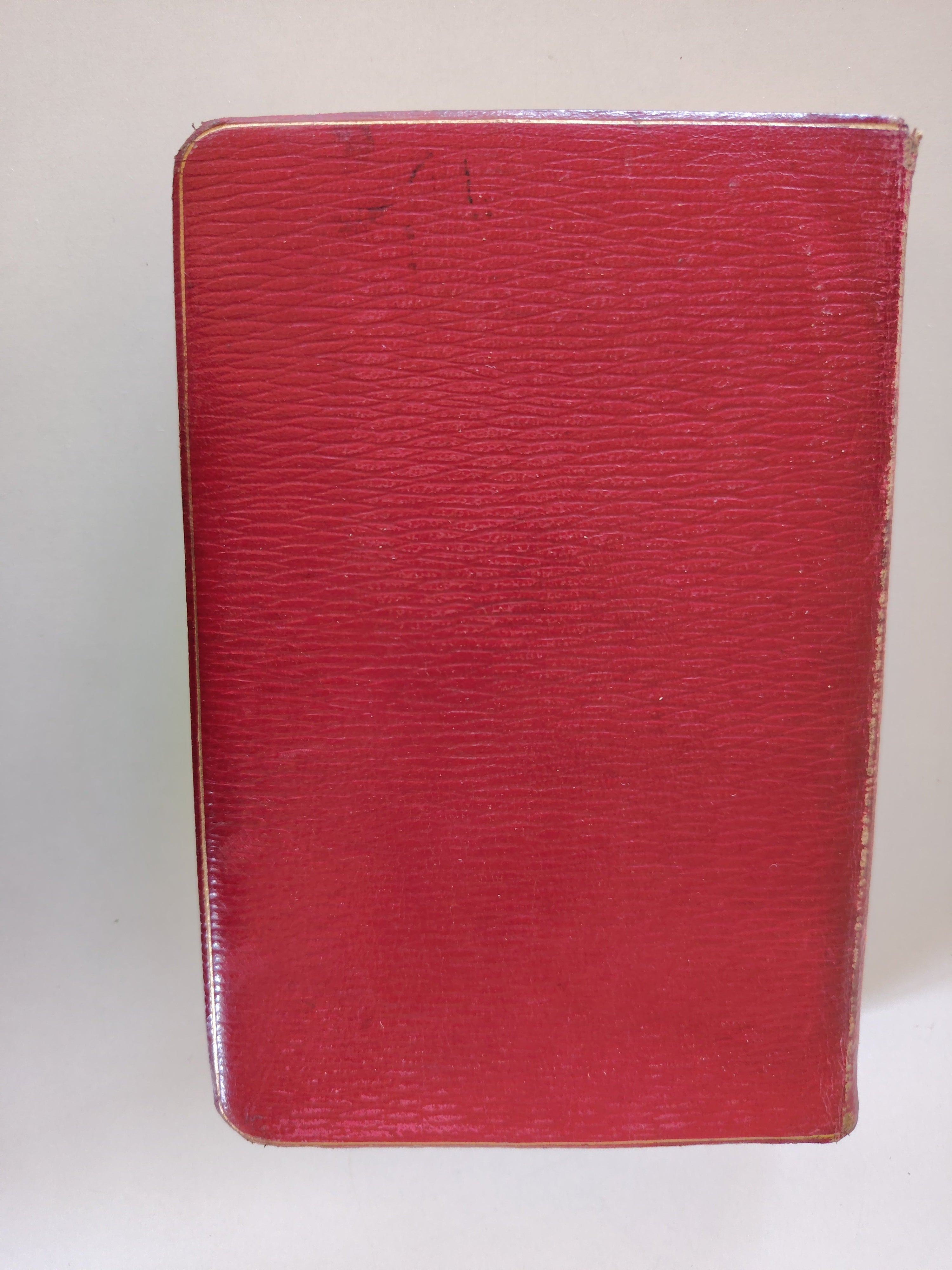 The 'Lansdowne' Poets The Poetical Works of Longfellow with Illustrations and Portrait Red Leather Frederick Warne & Co Undated c1900
