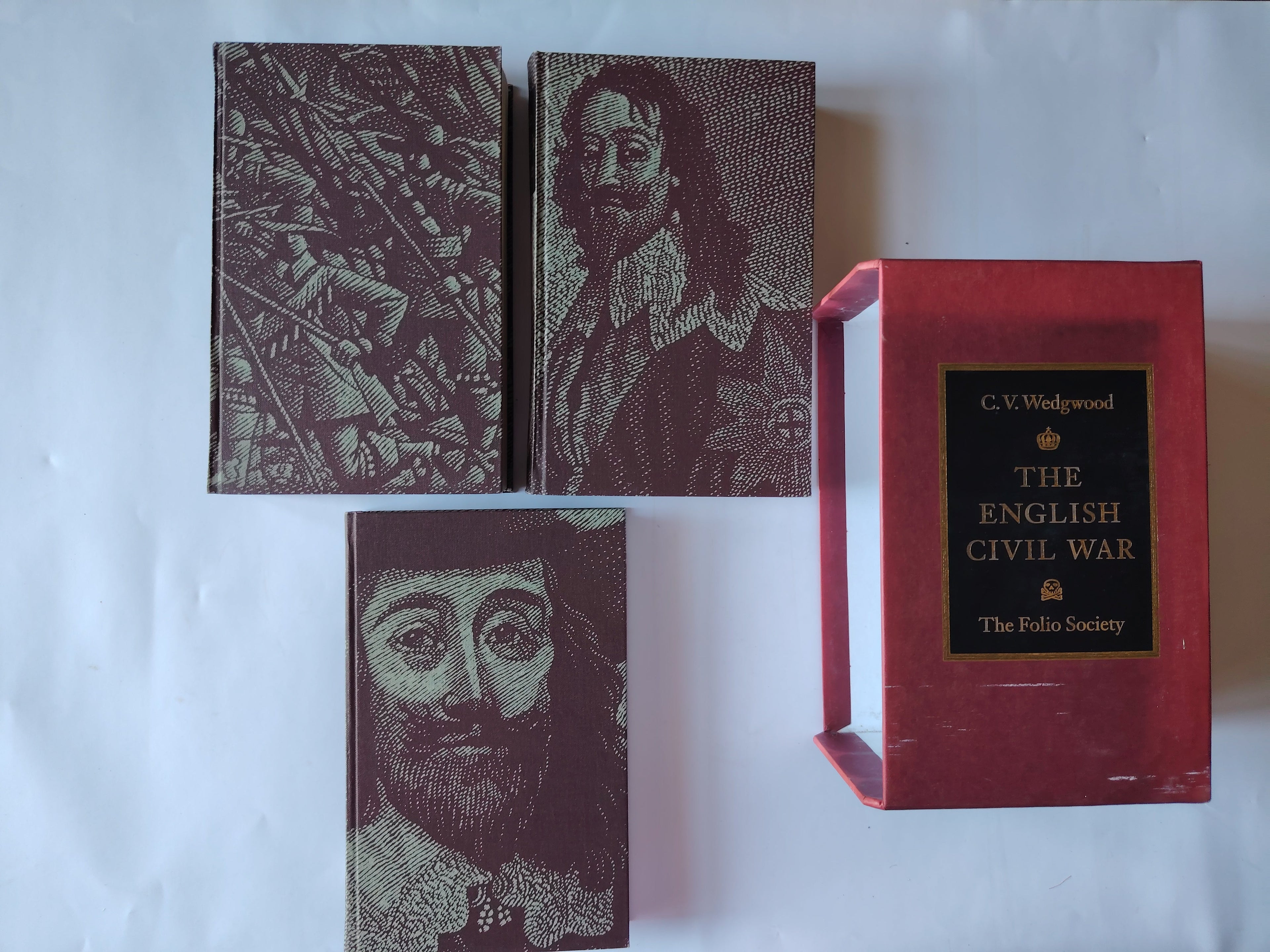 The English Civil War The Folio Society Books in Slipcase First Edition 2001 The King's Peace, The King's War, The Trial of Charles I