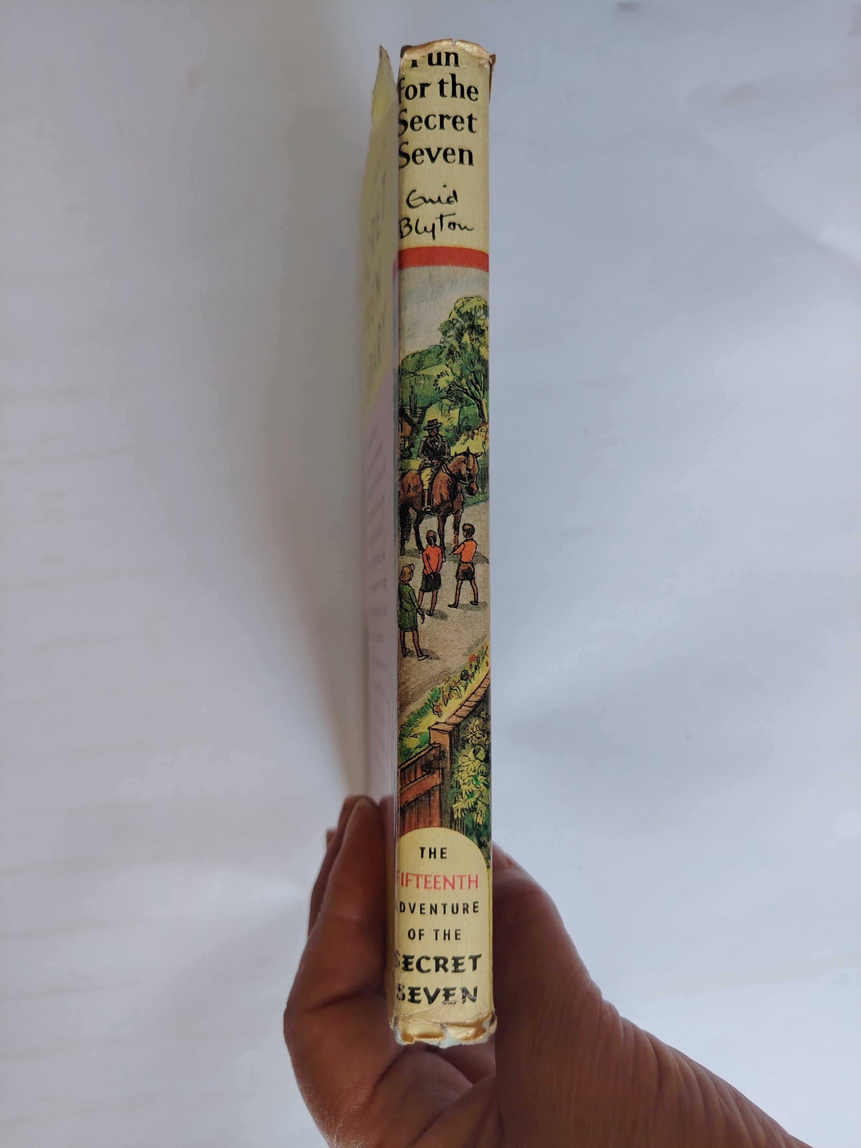 Fun for the Secret Seven First Edition with Dustjacket 1963 Enid Blyton