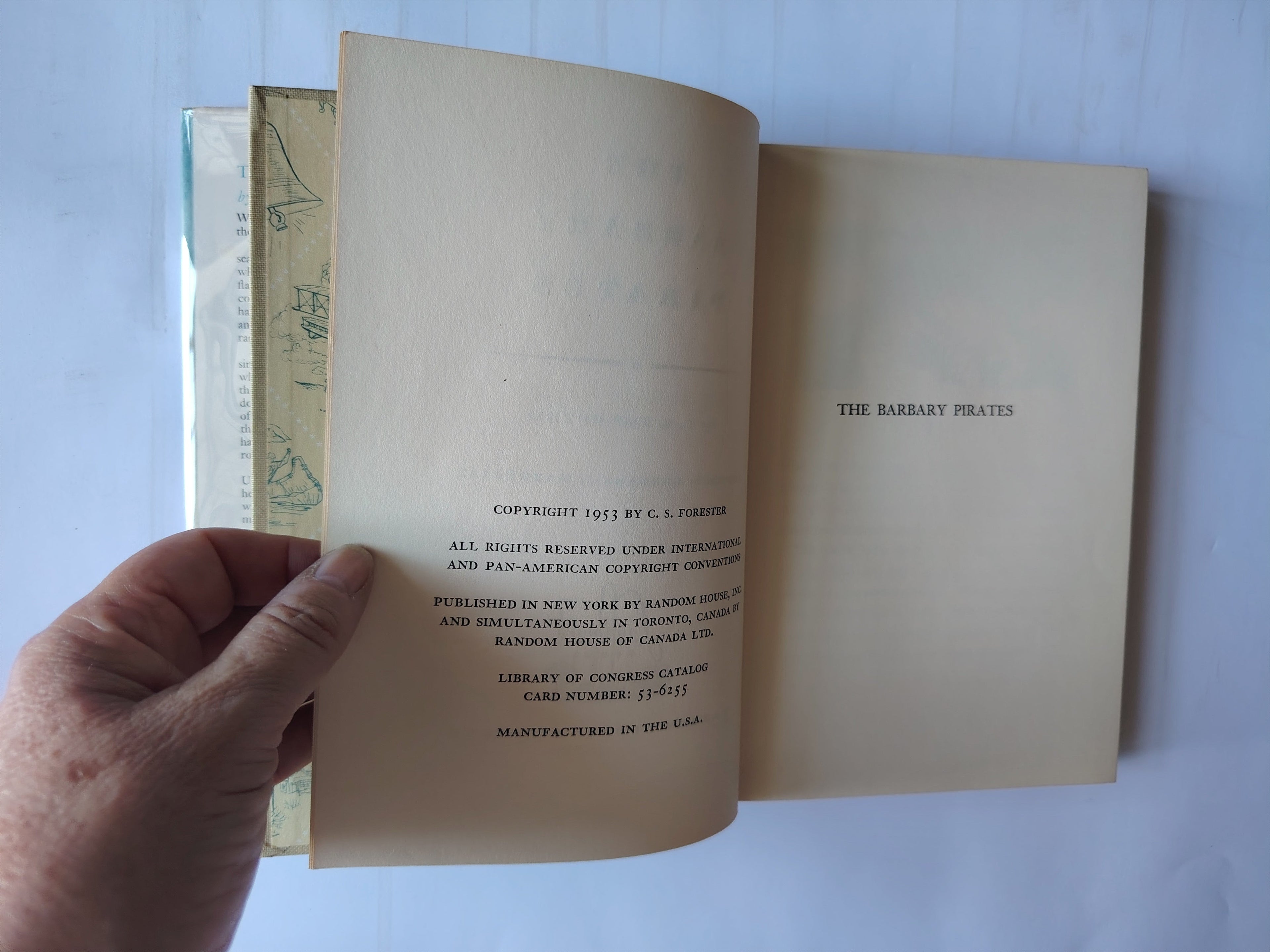 The Barbary Pirates by C S Forester Illustrated by Charles Mazoujian First Edition 1953