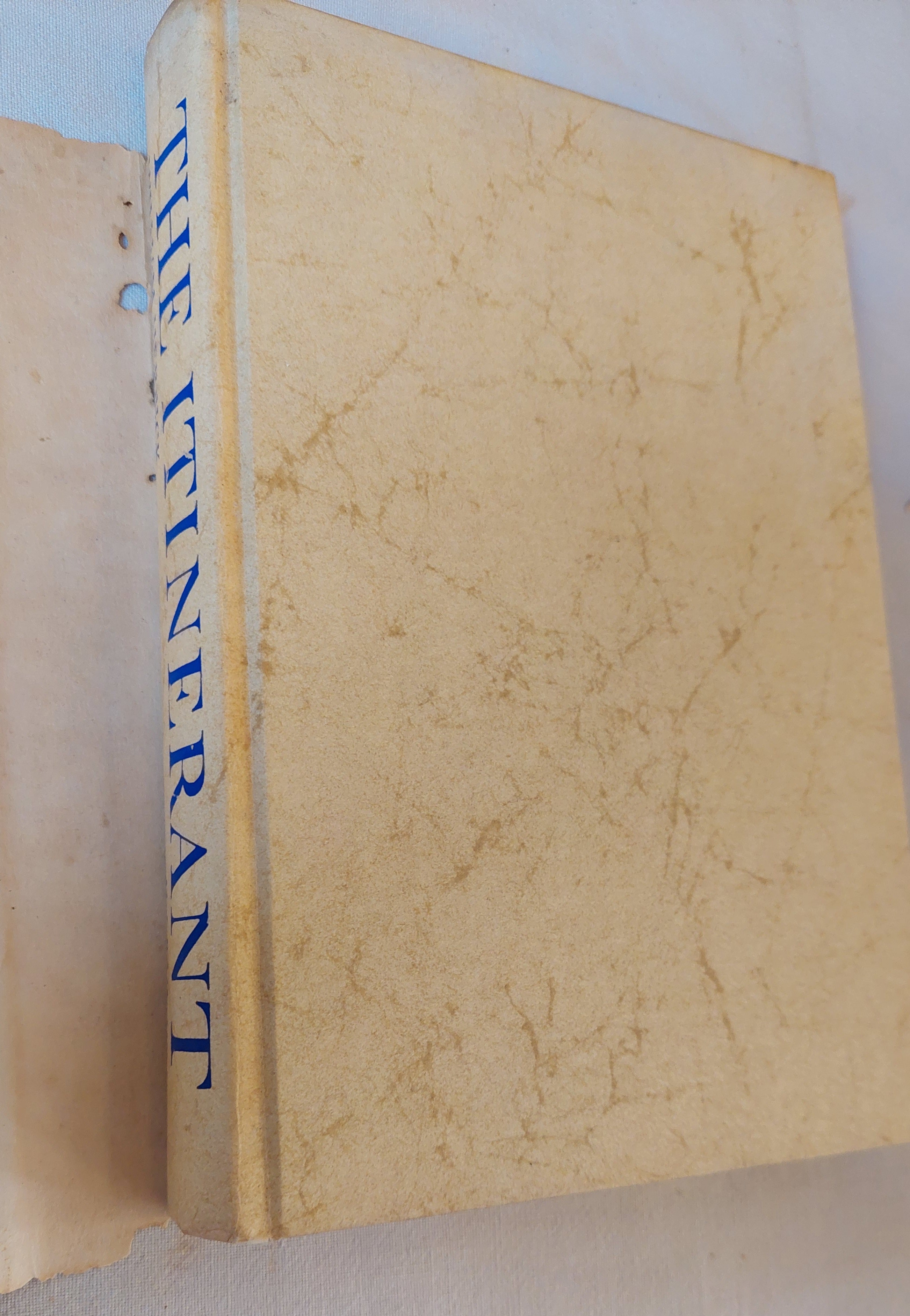 The Itinerant A Novel by William Herrick with Personal Letter from Author to Orson Wells